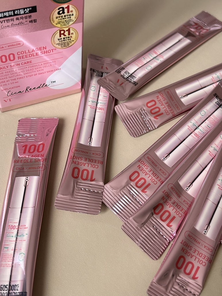 VT Collagen Reedle Shot 100 First Boosting Ampoule 2ml x 10ea