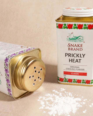 Snake Brand French Lavender Prickly Heat Cooling Body Powder (Relaxing) 140g