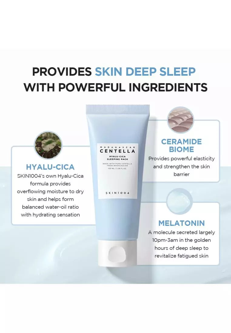 Skin1004 Madagascar Centella Hyalu Cica Sleeping Pack 100ml
