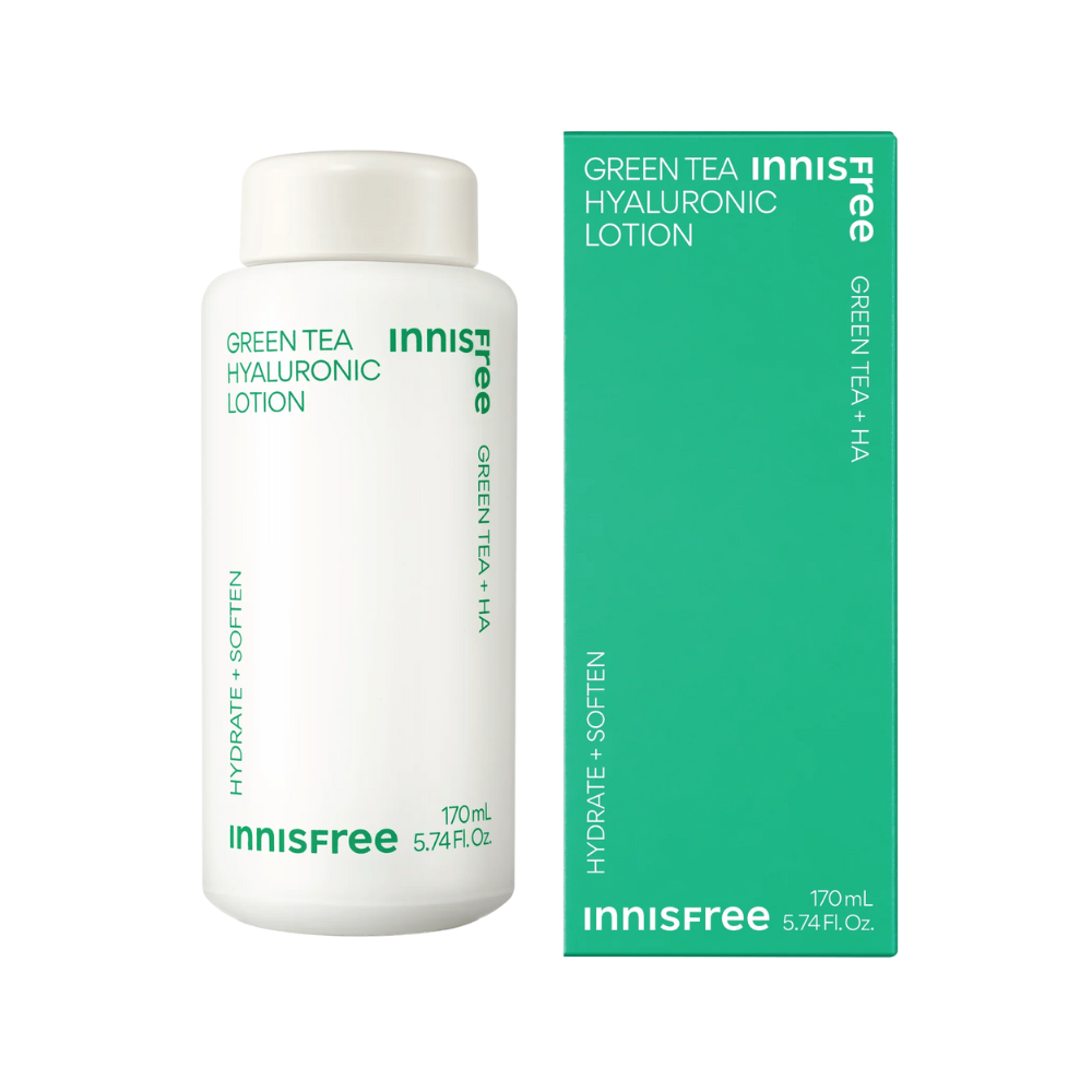 INNISFREE 韓國 綠茶透明質酸保濕乳液 170ml