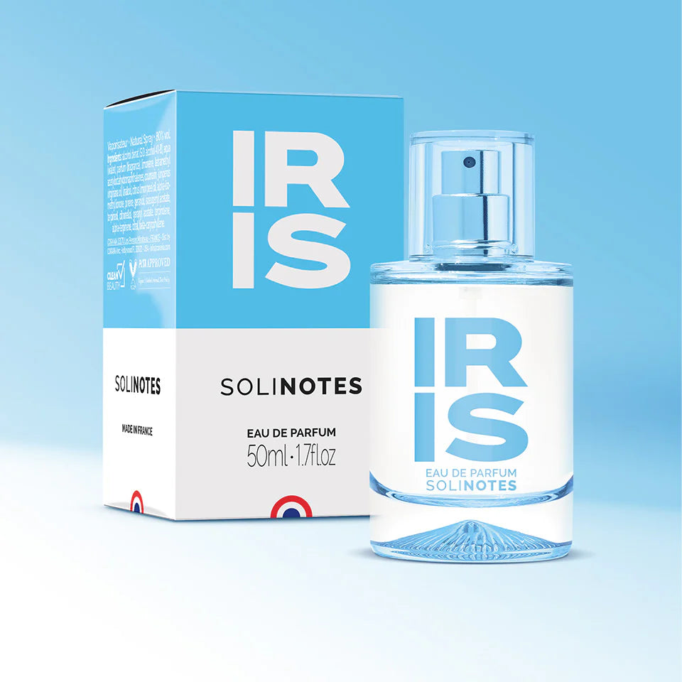 Solinotes Iris Beneficial Powers Vegan Eau de Parfum (Woods, Musk & Absolute Tonka Bean) 50ml