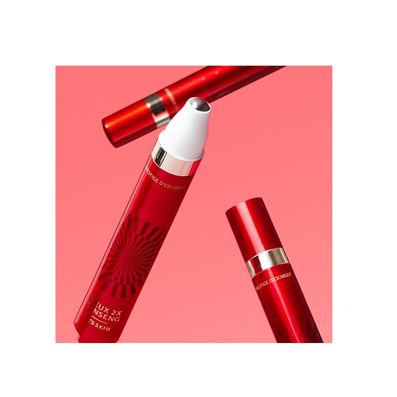 It's Skin Prestige Yeux 2X Ginseng 360° Cooling Roll-On Massager Eye Cream 15ml