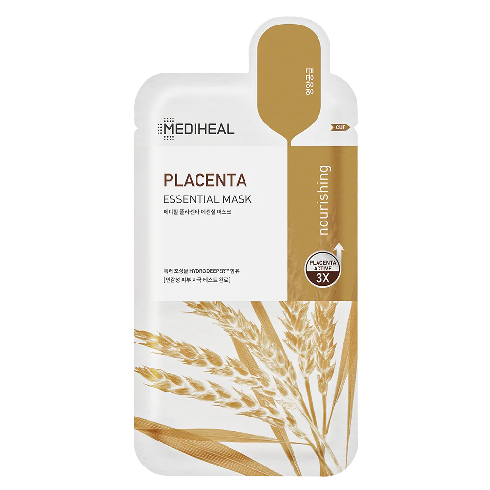 Mediheal Placenta Essential Vegan Mask 10ea