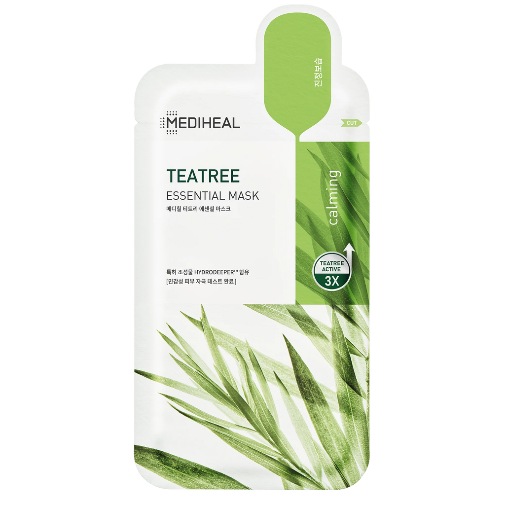 Mediheal 韓國 茶樹舒緩護理保濕導入精華面膜 10片
