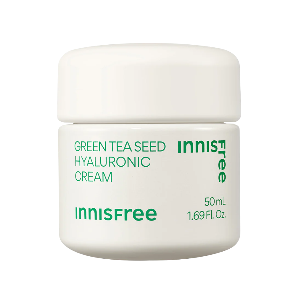 INNISFREE 韓國 綠茶籽透明質酸水光面霜 50ml