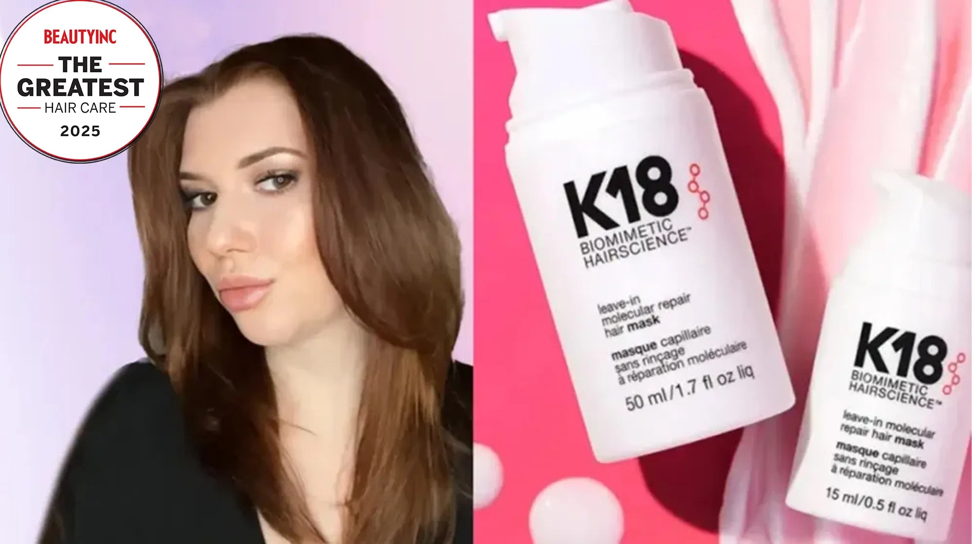 K18 Biomimetic Hairscience Leave-in Molecular Repair Hair Mask 50ml