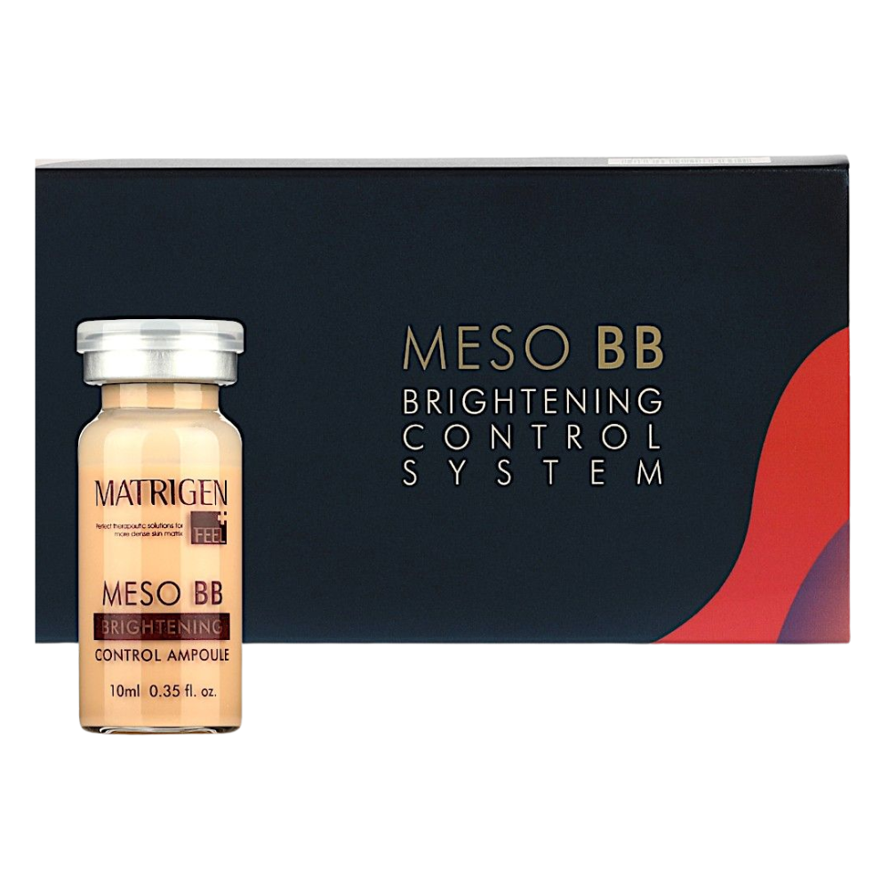 MATRIGEN 韓國 MESO 紋繡美白素顏粉底 5x10ml