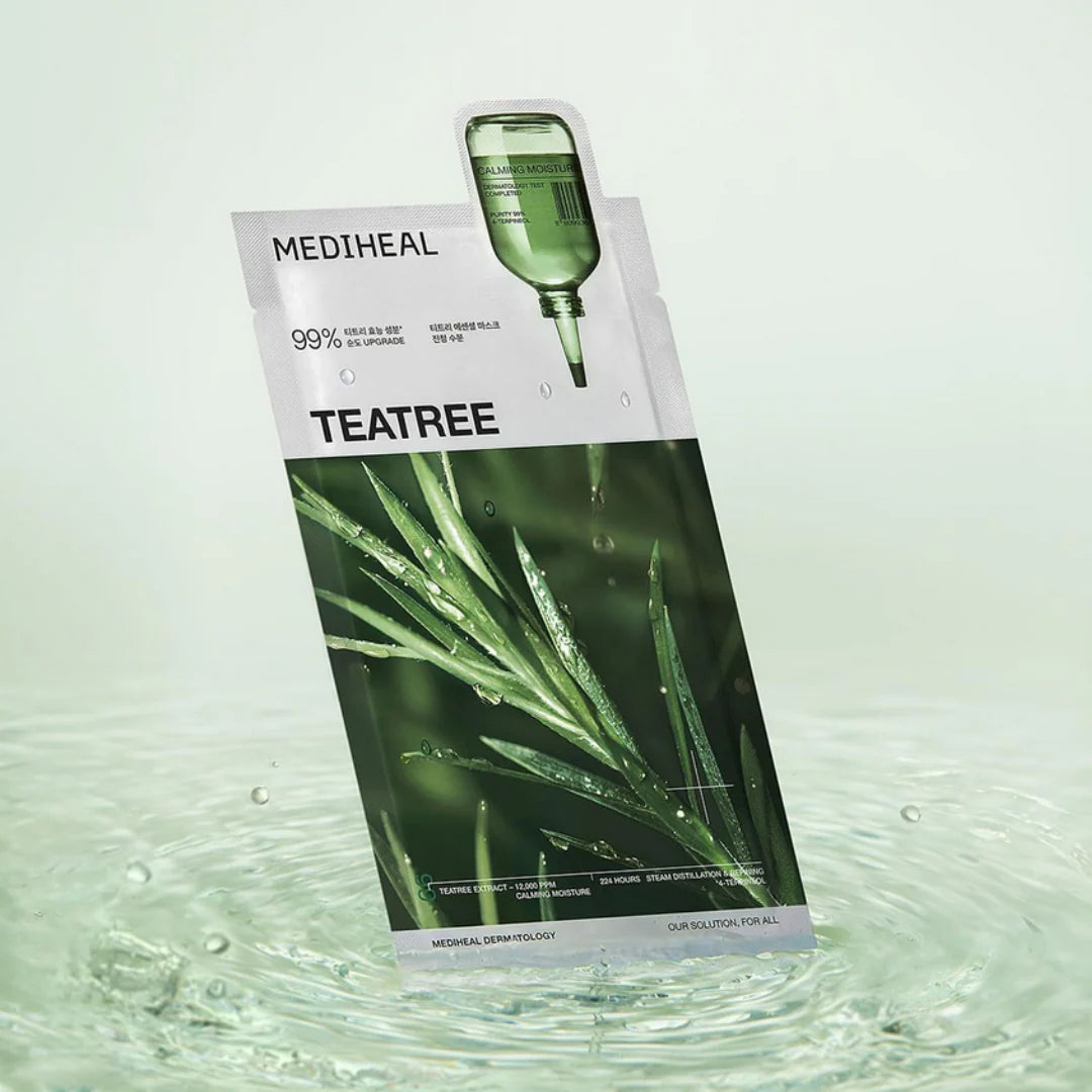Mediheal 韓國茶樹舒緩補水精華面膜 (保濕) 10片