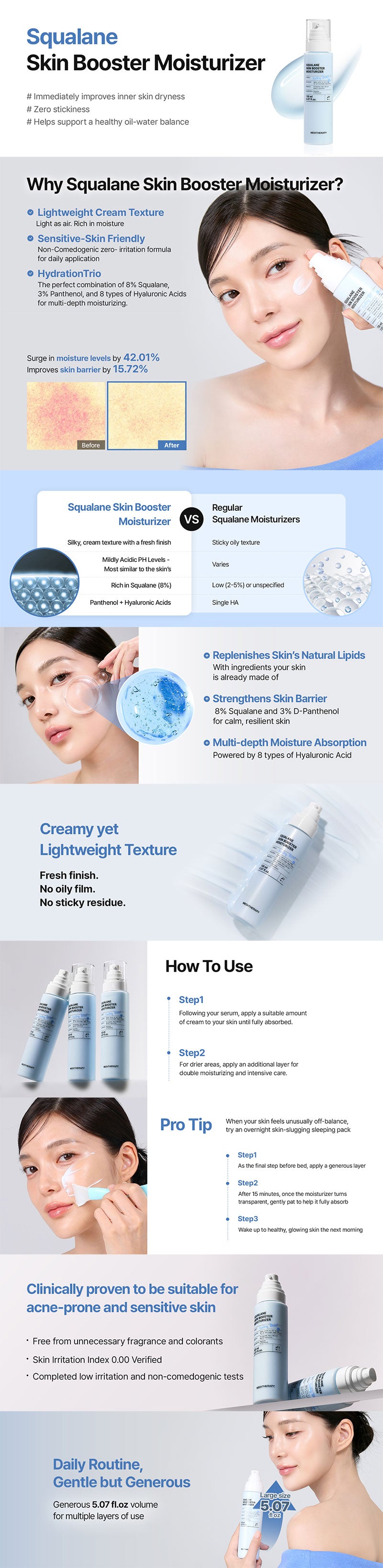 Meditherapy Squalane Skin Booster Moisturizer 150ml