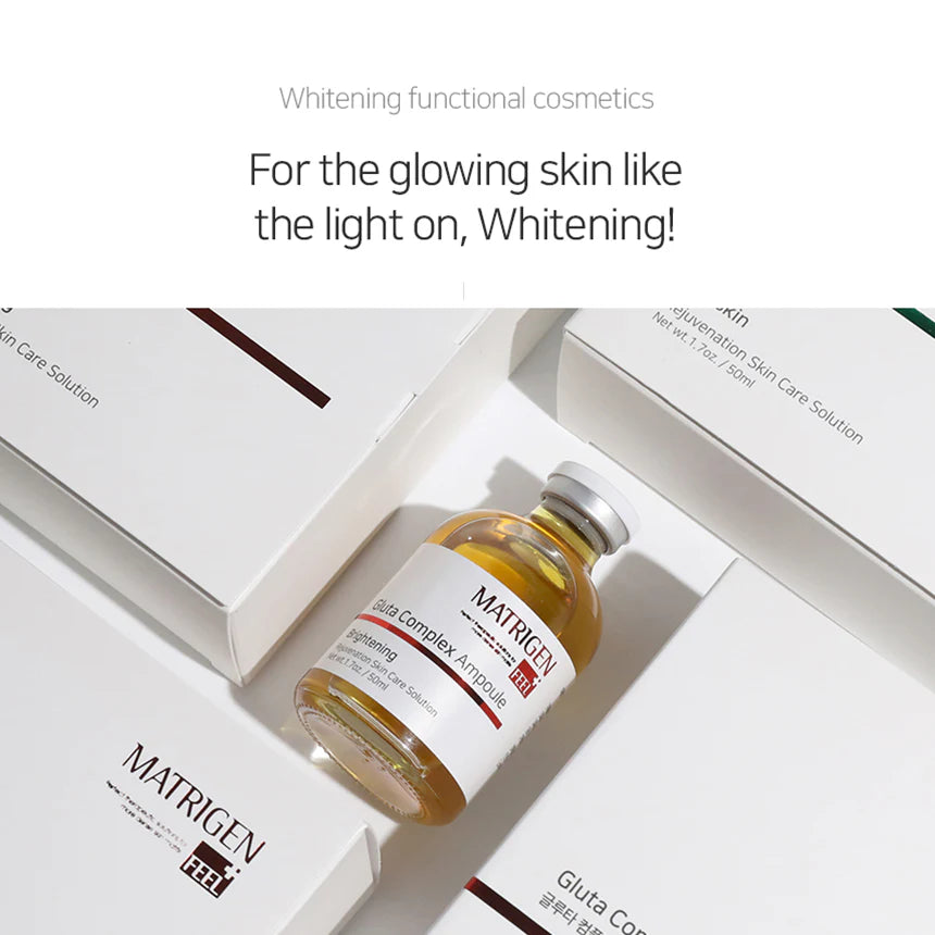 Matrigen Gluta Complex Whitening Ampoule 50ml