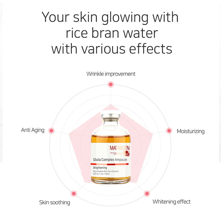 Matrigen Gluta Complex Whitening Ampoule 50ml