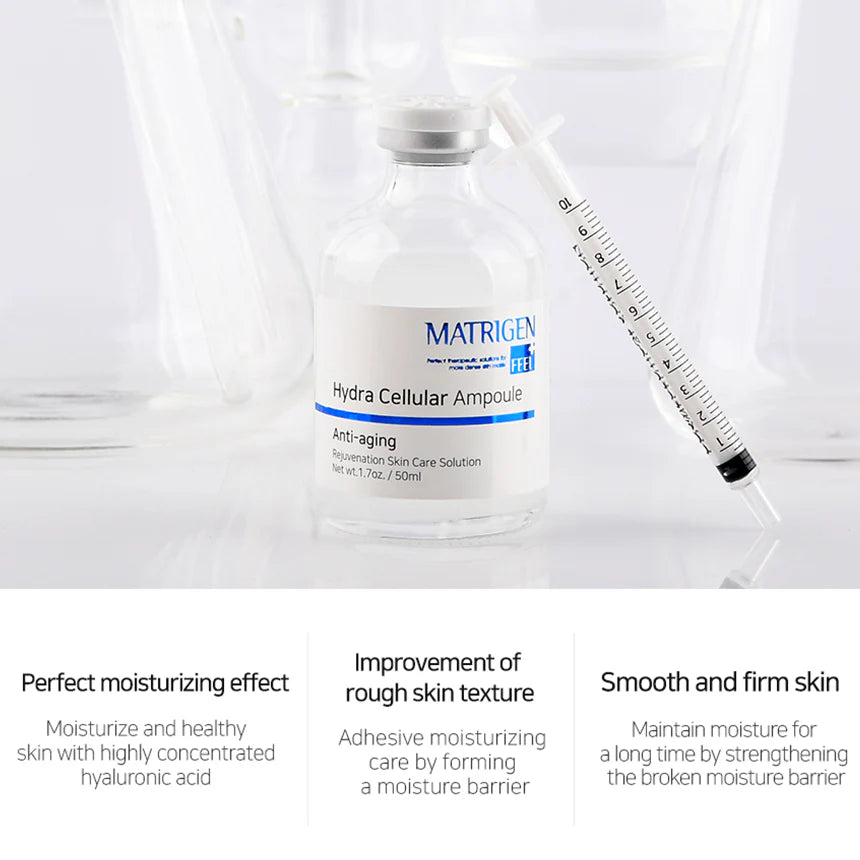 Matrigen 韓國 超強保濕 玻尿酸活細胞精華液 50ml