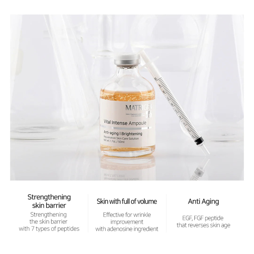 Matrigen 韓國 PDRN EGF 抗衰老高貴安瓶精華 50ml