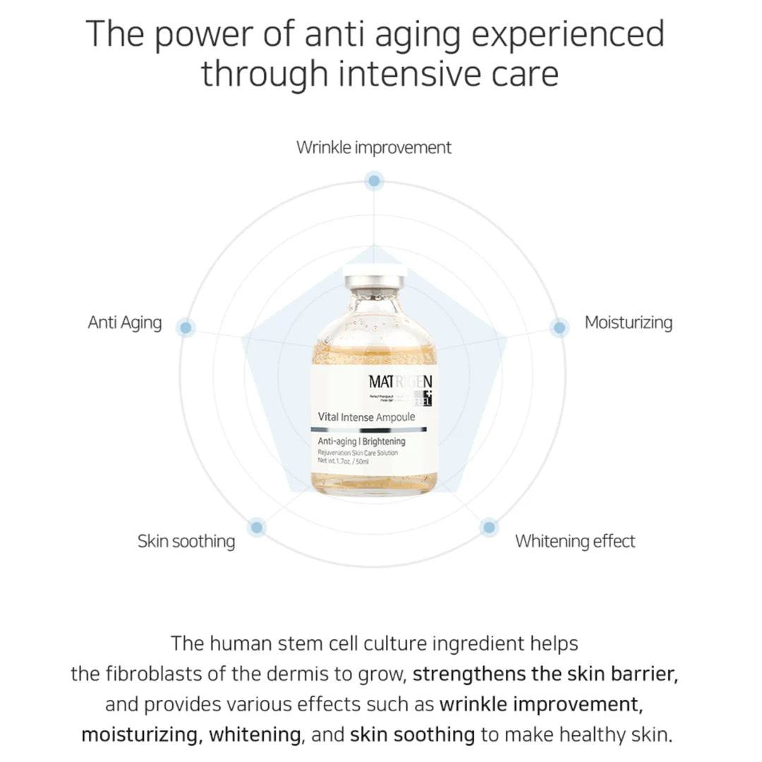 Matrigen Vital Intense  Anti-Aging Ampoule 50ml