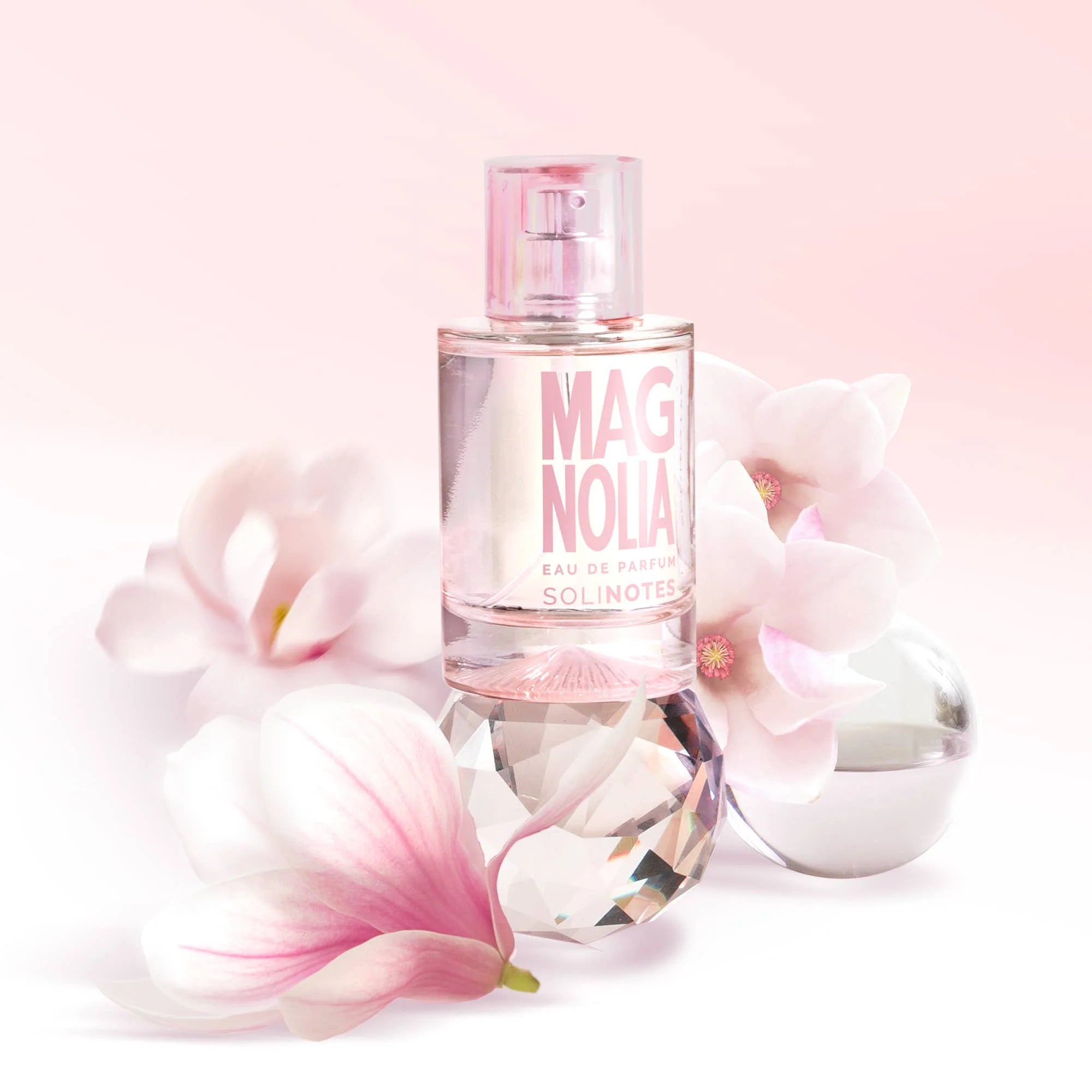 Solinotes Magnolia Floral Vegan Eau de Parfum (Honeysuckle, Syringa & Orange) 50ml