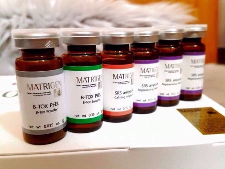 FULL SET MATRIGEN B-Tox Skin Renewal System 12 Bottles