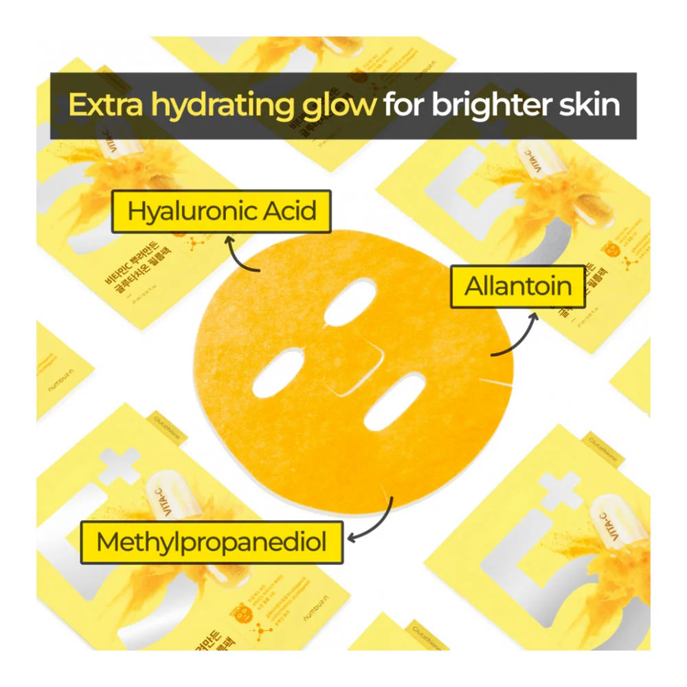 Numbuzin No.5 Vitamin Spotlight Sheet Mask 4ea