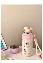 Bouteilles d'eau isothermes en acier inoxydable 350 ml/500 ml