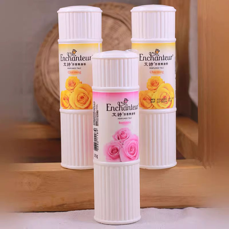 Enchanteur Fragrance Body Powder (Romantic Floral Fragrance) 125g