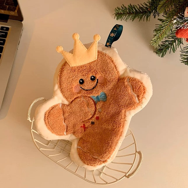 Christmas Quick-Dry Christmas Hand Towel 1ea