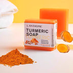 LANTHOME TURMERIC Remove Pimples Dark Spots SOAP 100g