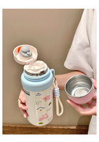 Bouteilles d'eau isothermes en acier inoxydable 350 ml/500 ml