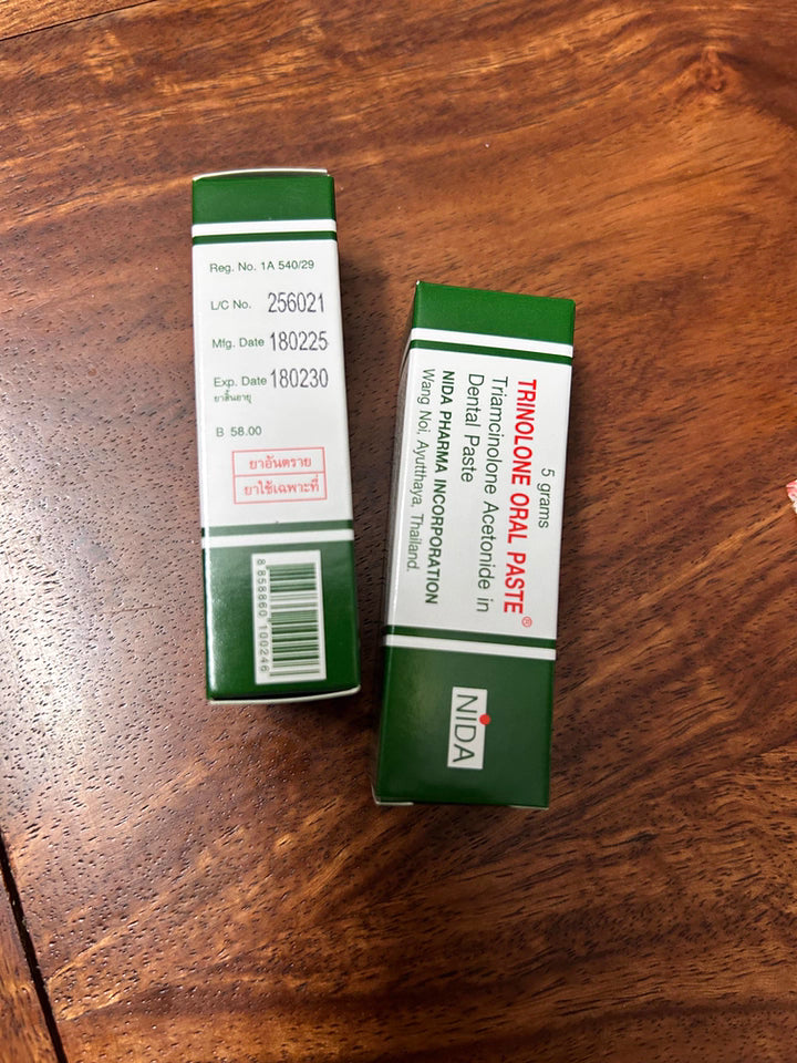 Nida Oral Ointment for Mouth Ulcers and Stomatitis 5g