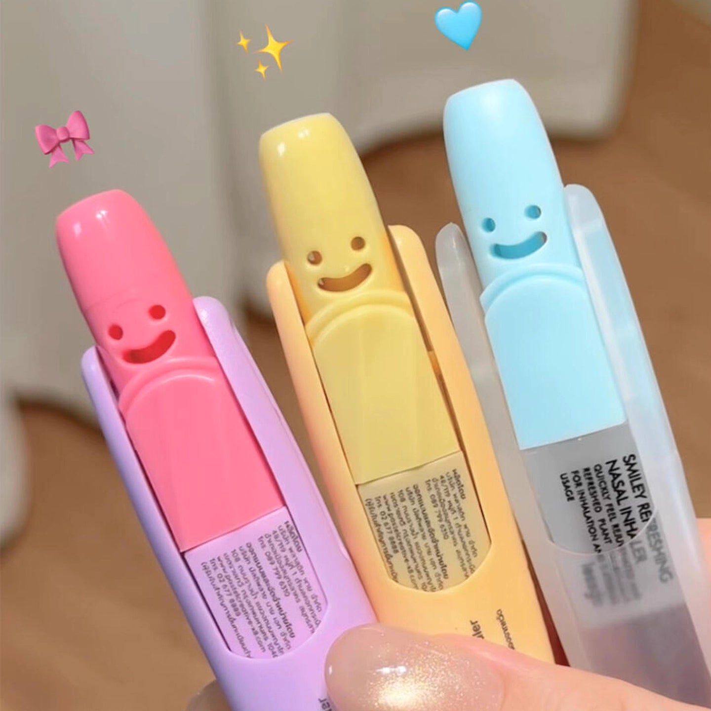 Pastel  泰國 旋轉鼻通薄荷棒套裝 (一共6支)