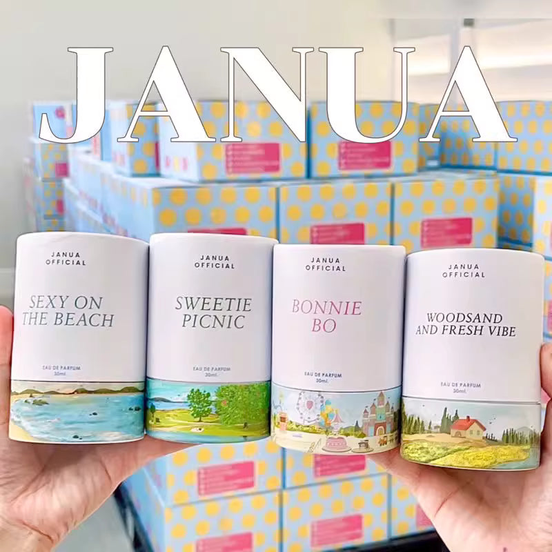 JANUA Wood Sand And Fresh Vibe Perfume (Floral & Powdery Notes) 30ml
