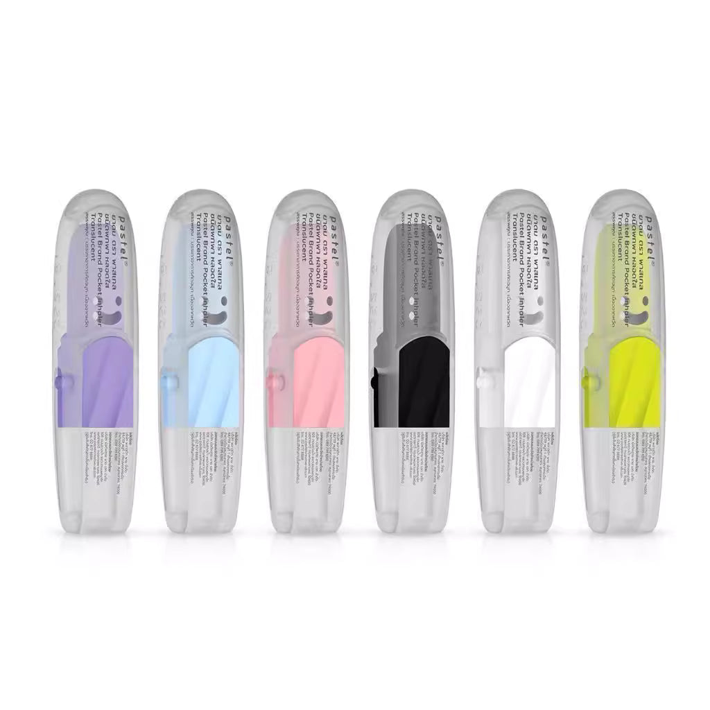 Pastel  泰國 旋轉鼻通薄荷棒套裝 (一共6支)