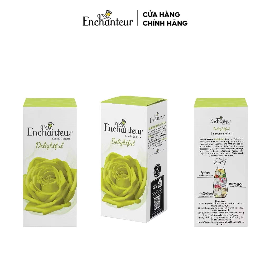 Enchanteur Delightful Perfume EDT (Sweet Floral) 50ml