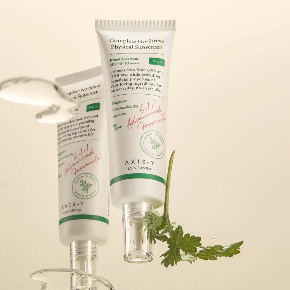 AXIS-Y Complete No-Stress Physical Sunscreen SPF 50+ PA++++ 50ml