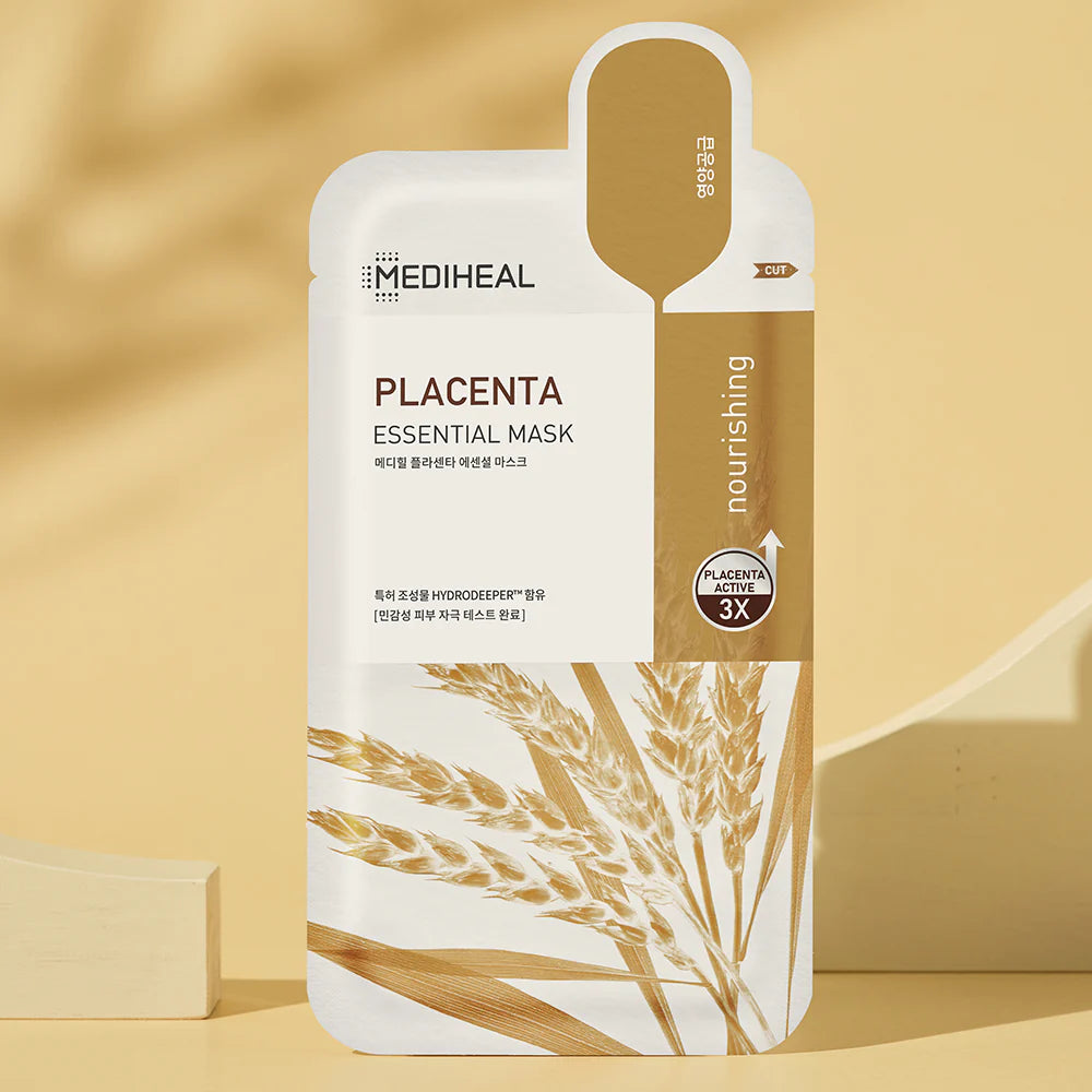 Mediheal Placenta Essential Vegan Mask 10ea