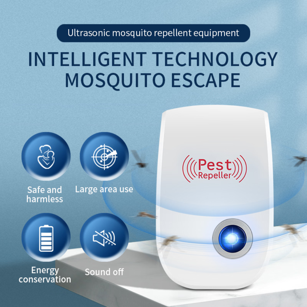 JTSK JAPAN Mini Ultrasonic Electronic Mosquito Repellent 1ea