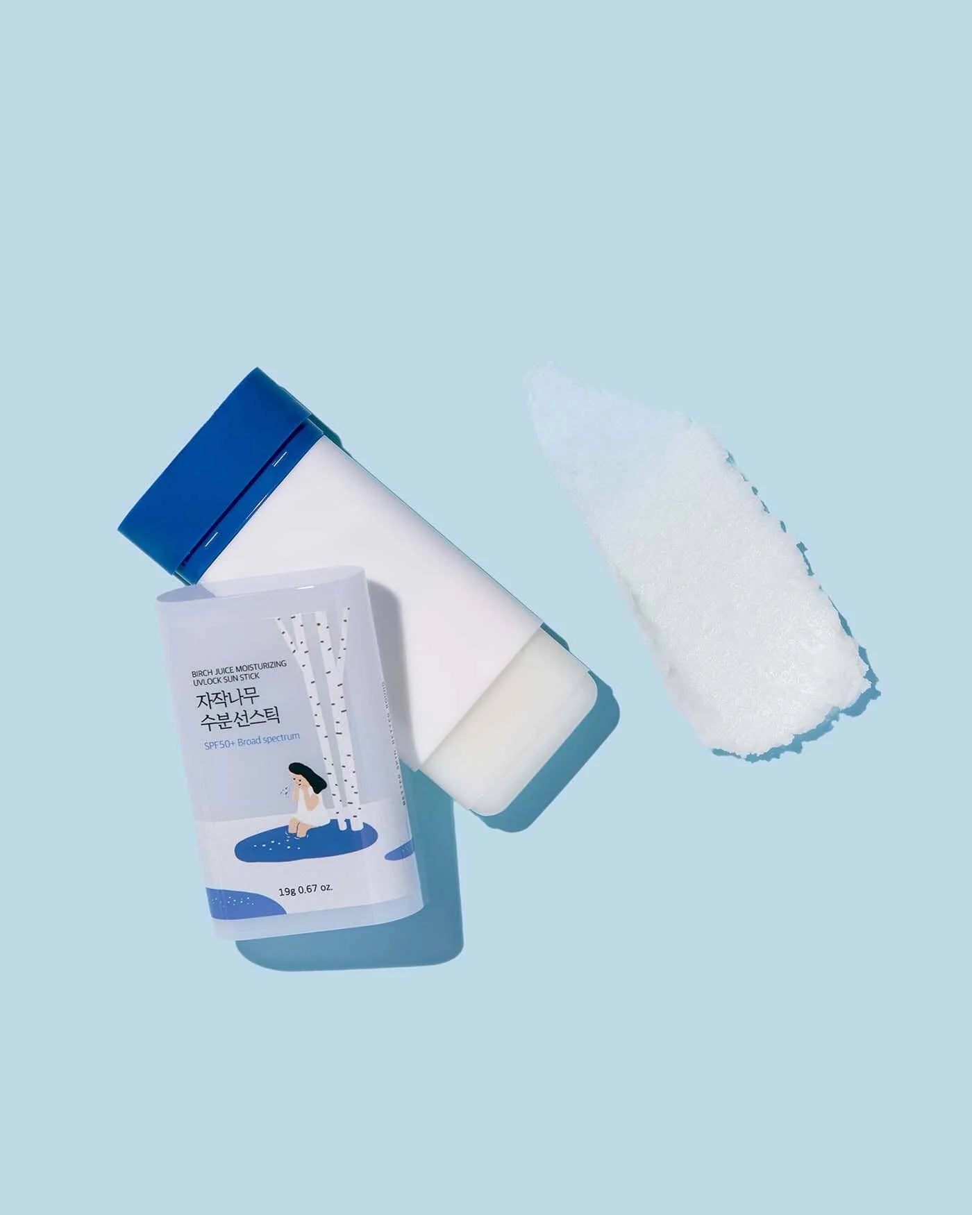 ROUND LAB Birch Juice Moisturizing Sun Stick SPF50+ PA++++ 19g