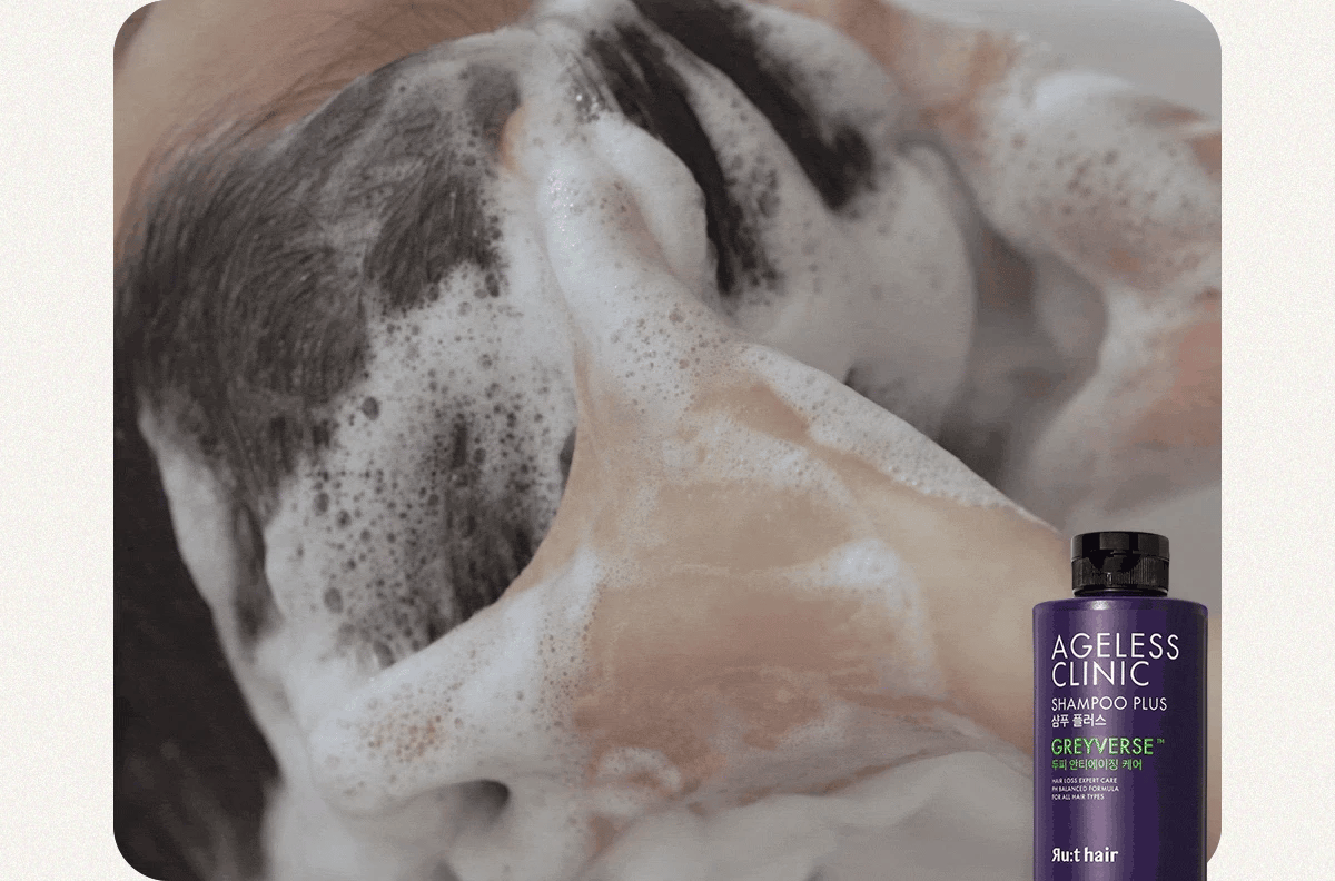 Ru:t Hair AgeLess Clinic Shampoo Plus 300ml