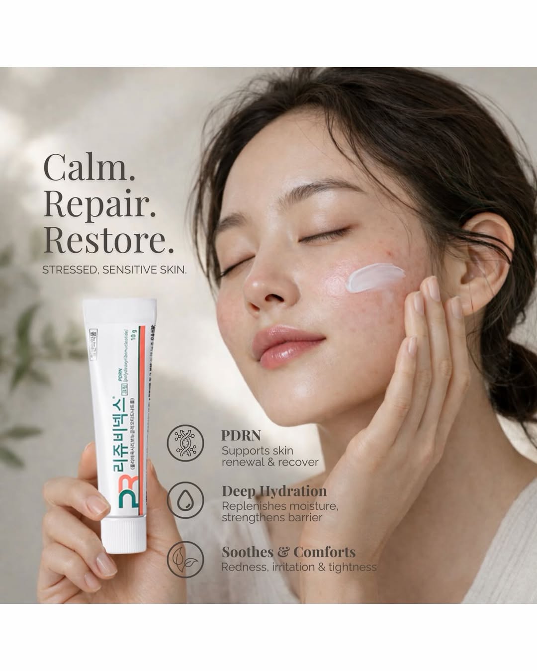 Rejuvenex Rejuran PDRN Repair Cream (Skin Barrier Boost Anti-Aging) 10g