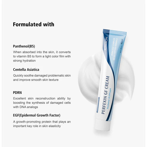 Repairon 20,000PPM Panthenol Perfexin GF Cream 40ml