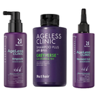 Ru:t Hair AgeLess Clinic Hair Set (Shampoo + Treatment + Ampoule)