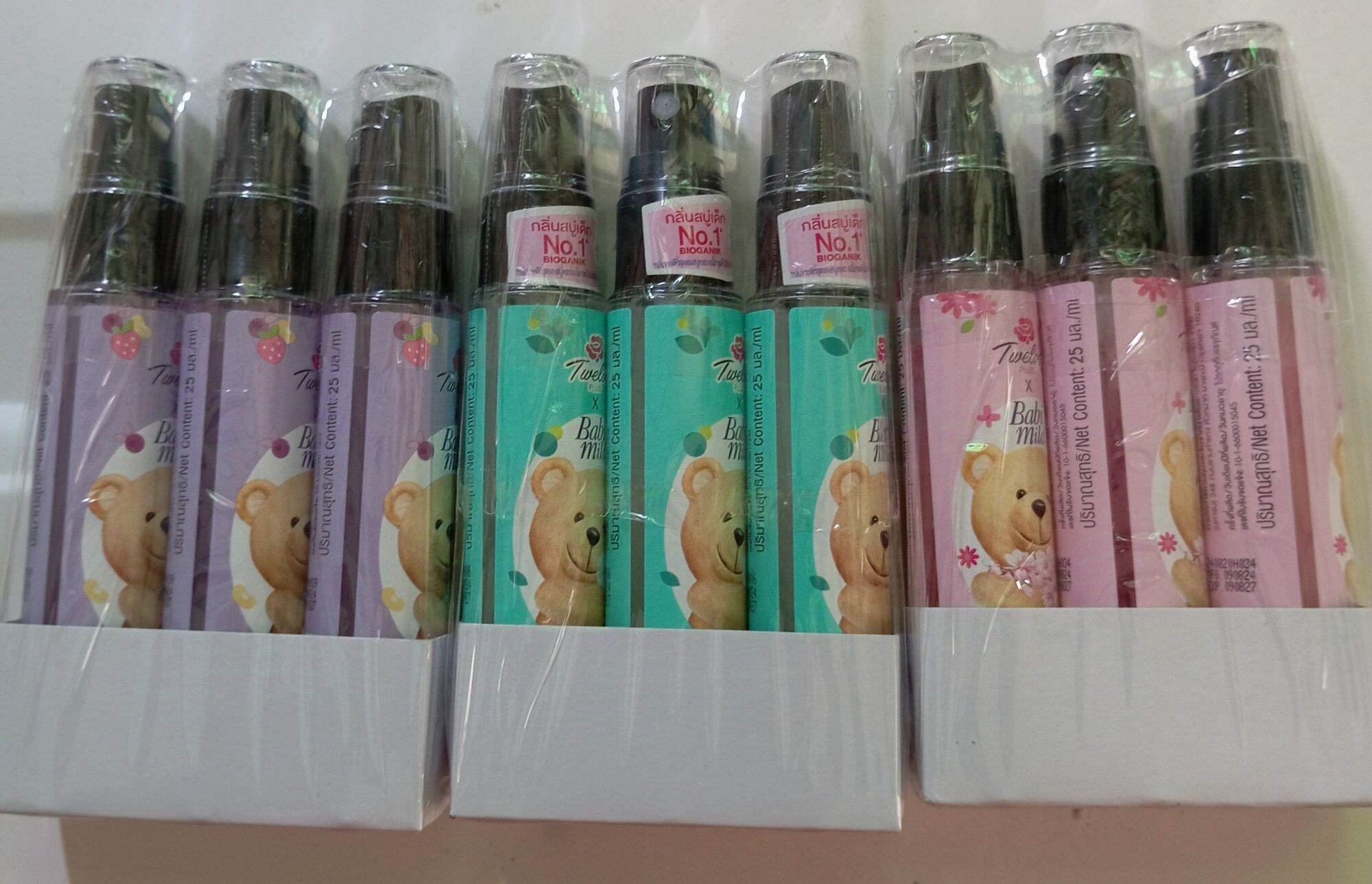 Twelve Plus Bioganik Mist Body Hair Perfume 25ml