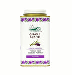 Snake Brand French Lavender Prickly Heat Cooling Body Powder (Relaxing) 140g