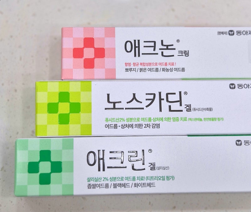 Dong-A Pharm 韓國 2% 夫西地酸 Noscadin 抗菌凝膠 (專治石頭瘡、化膿暗瘡及毛囊炎，速效消炎消腫) 18g