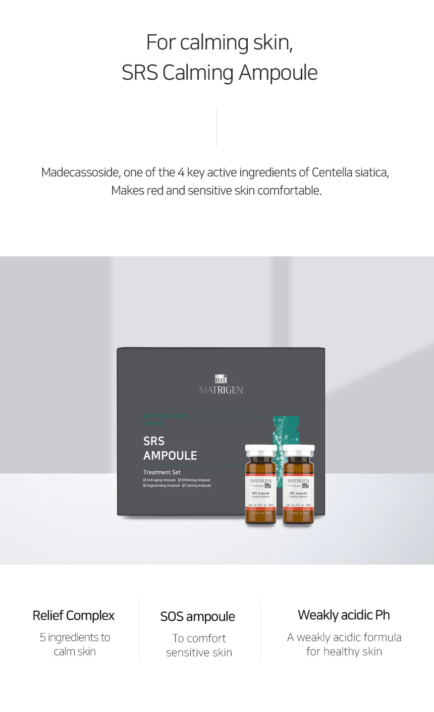 Matrigen SRS Calming Ampoule 10ml x 12