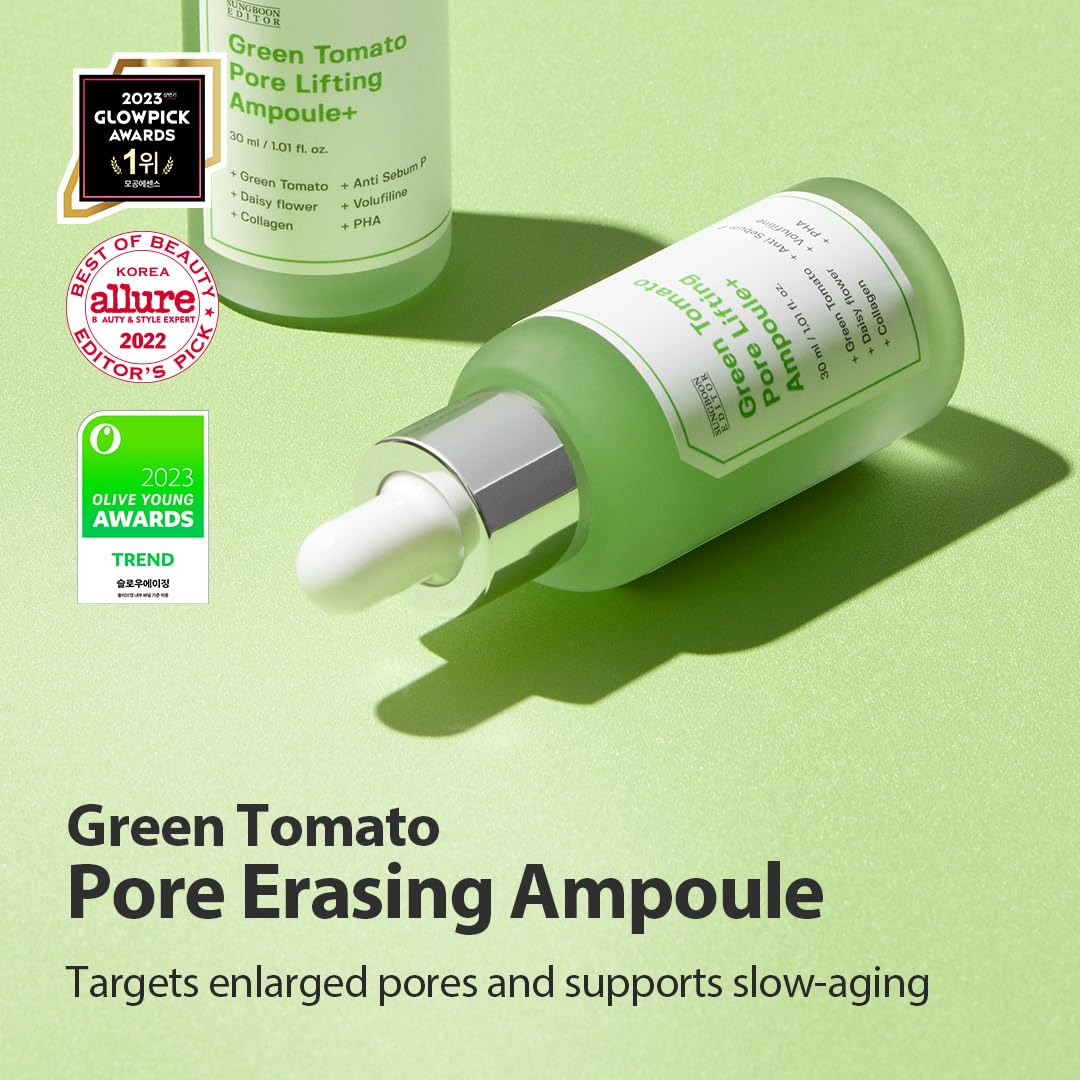 Sungboon Editor Green Tomato Pore Lifting Ampoule 30ml