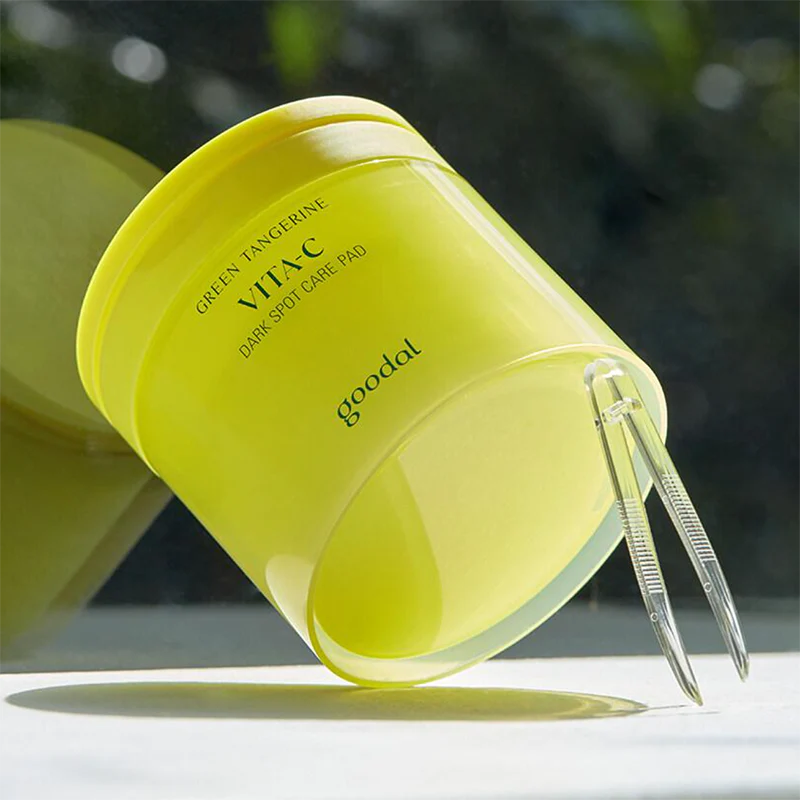 Goodal 韓國 青橘維他命C 淡斑護理棉片套組 (包含 70 片正裝 + 70 片補充裝)