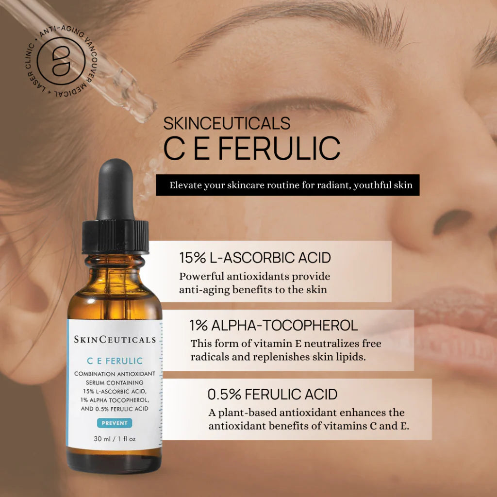 SkinCeuticals 美國 醫美級 濃縮維他命C E FERULIC精華