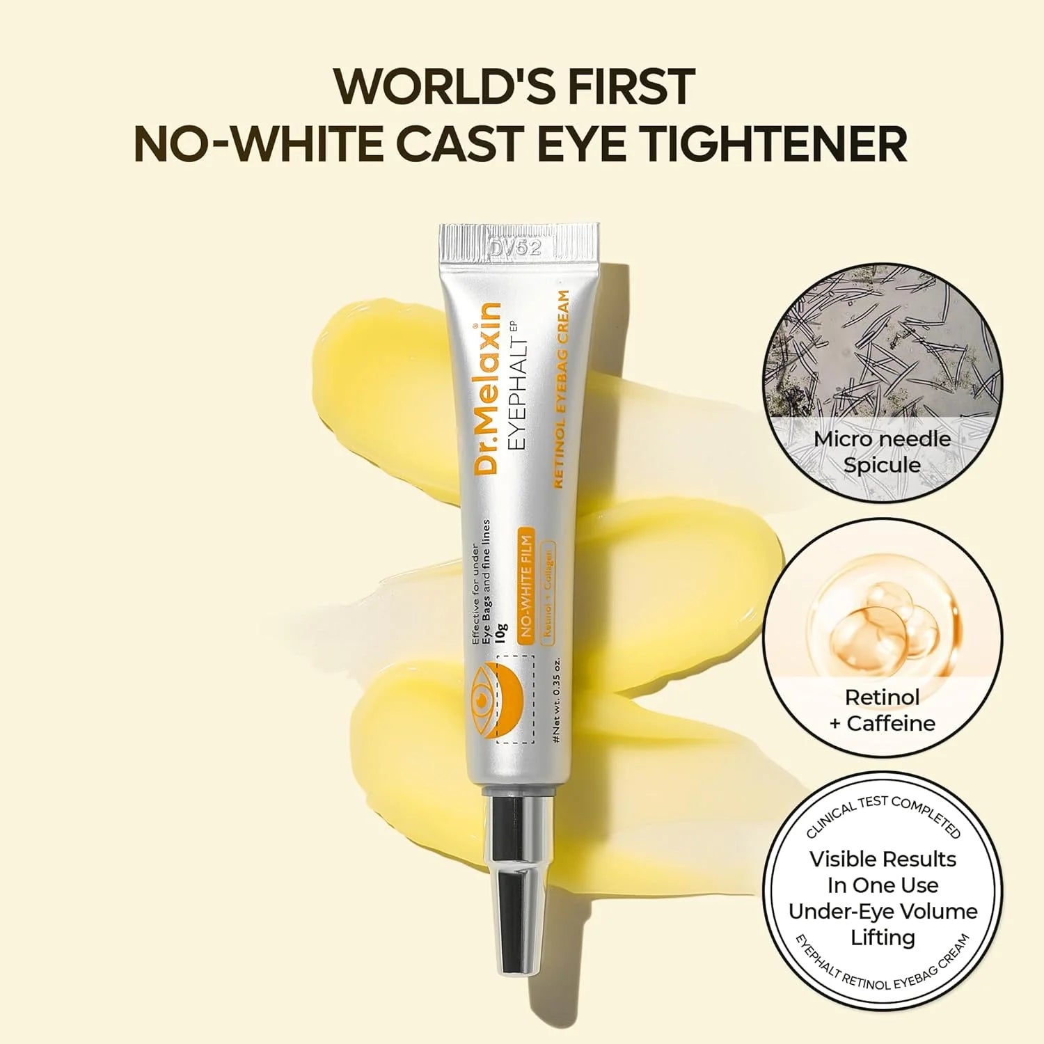Dr.Melaxin Eyephalt Retinol Eyebag Day Cream (For All Skin Types) 10g