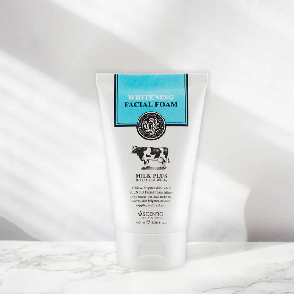 Beauty Buffet Scentio Milk Plus Whitening Q10 Facial Foam 100ml