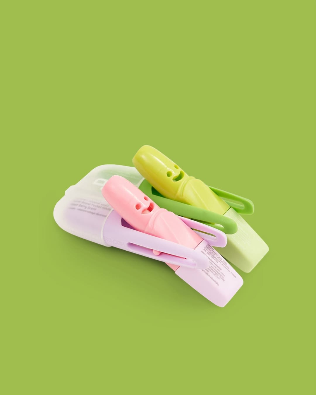 Pastel Pocket Inhaler for Aromatherapy Relief of Nasal Congestion (Free lanyard) 1ea