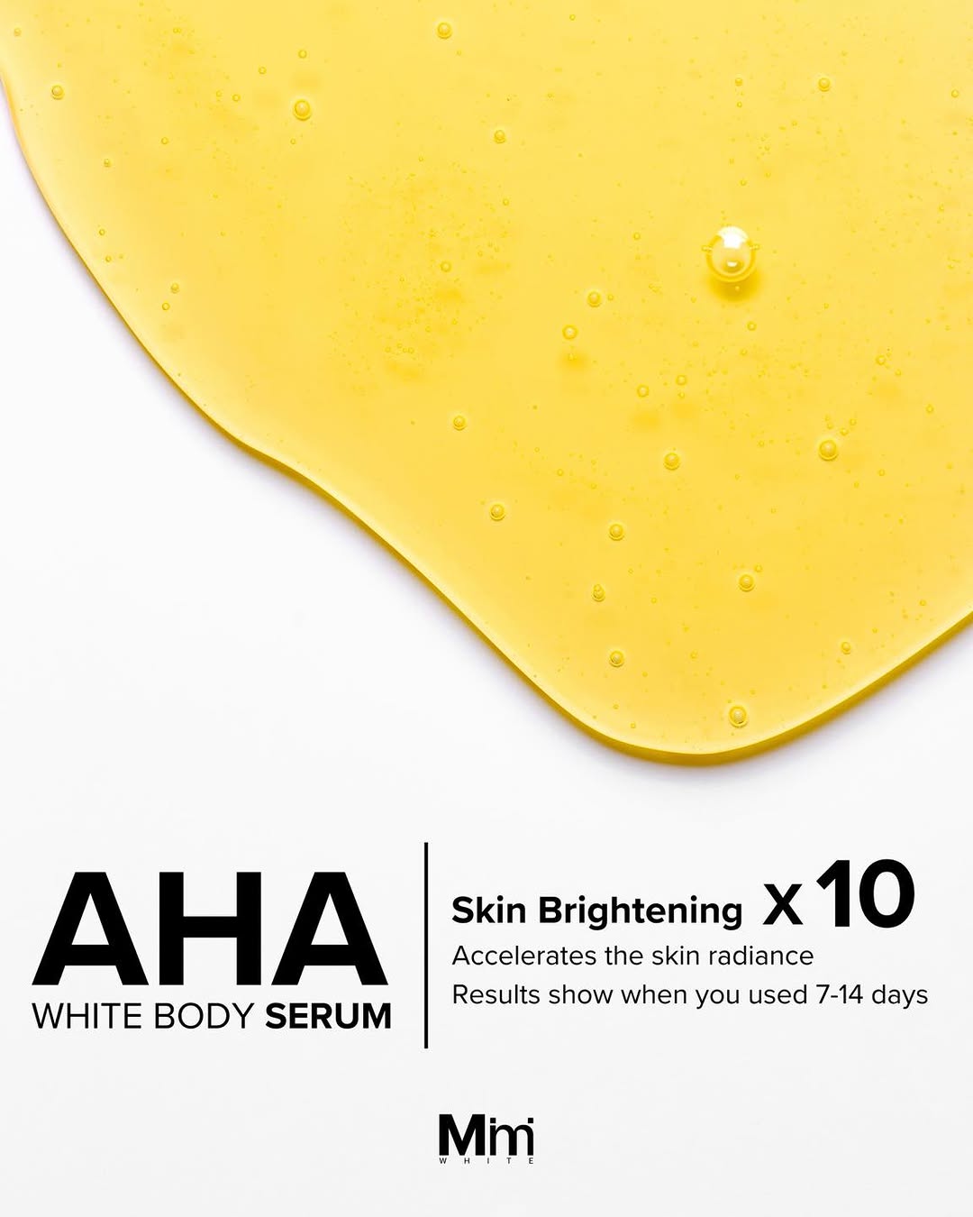 Mimi White Multi Alpha Hydroxy Acid AHA White Body Serum 30 ml